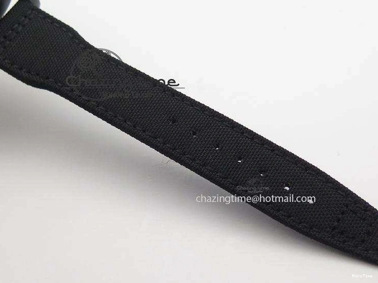 MIROTIME 0404 Comfortable Pilot Chrono IW388003 Real Ceramic ZF 1:1 Best Edition On Black Nylon Strap A 7322